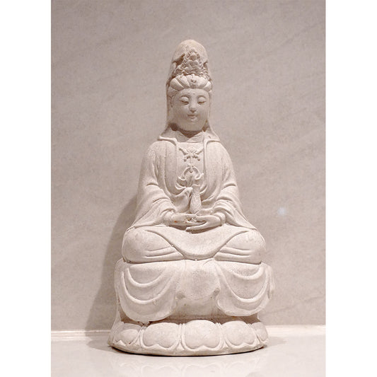 Buddha Statue Guan Yin Stein Kwan Yin Göttin Bodhisattva