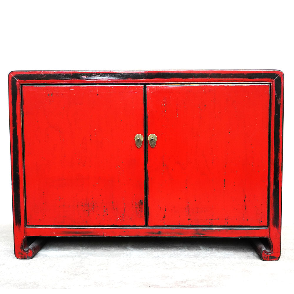 stilvolle Vintage chinesische Holzkommode Sideboard Truhe handgefertigt aus Holz