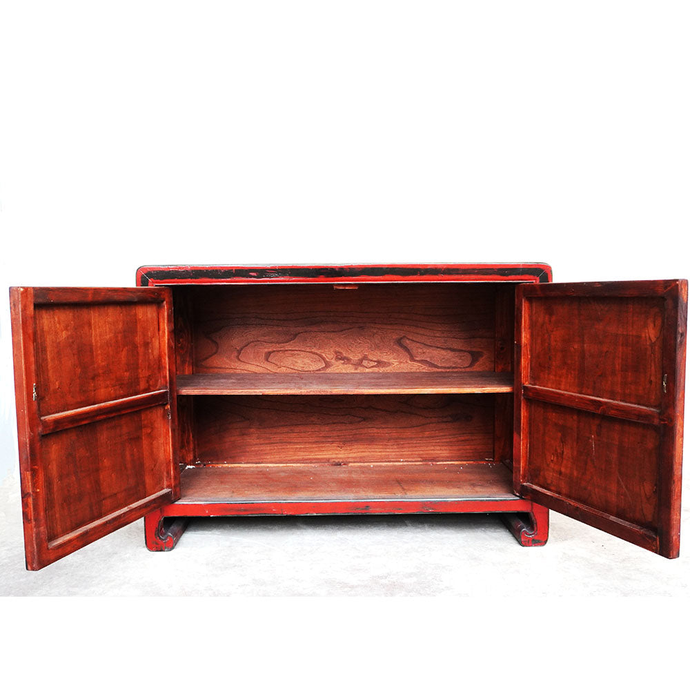 stilvolle Vintage chinesische Holzkommode Sideboard Truhe handgefertigt aus Holz