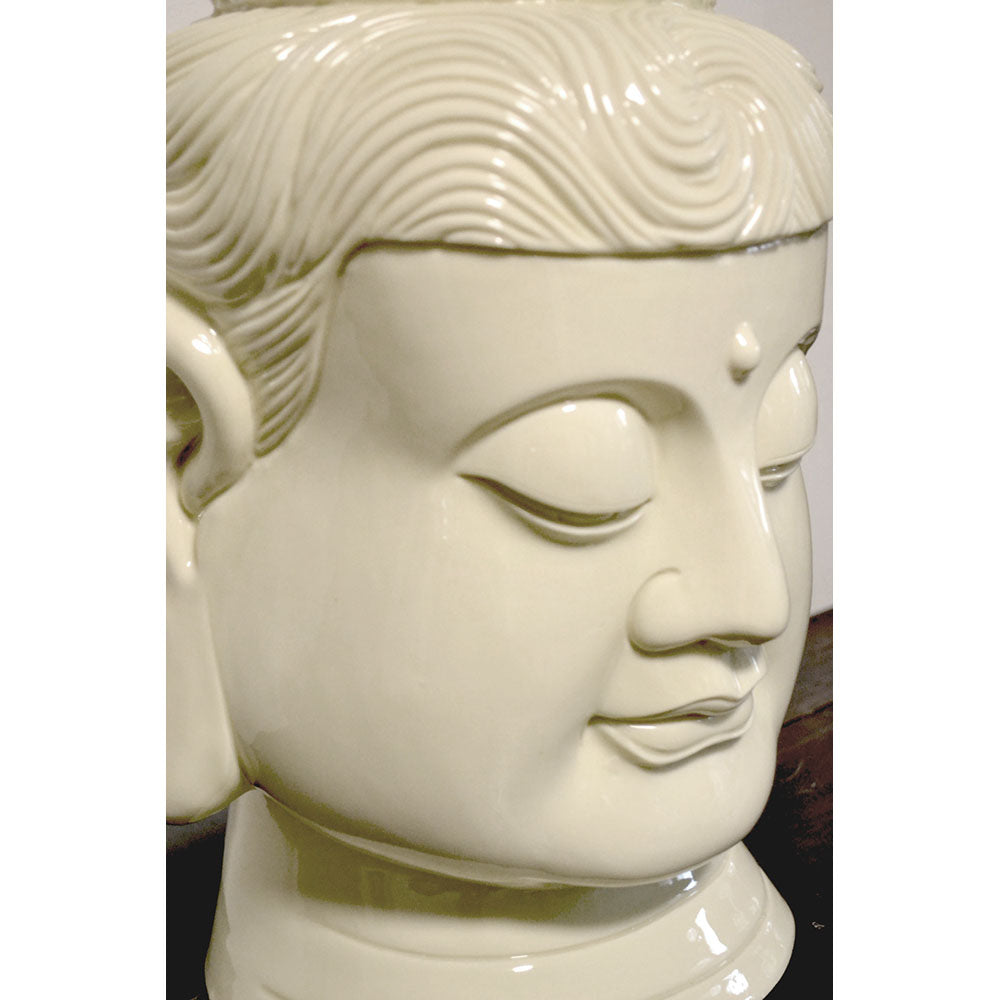 Buddha aus Keramik Kopf kostenlose Lieferung