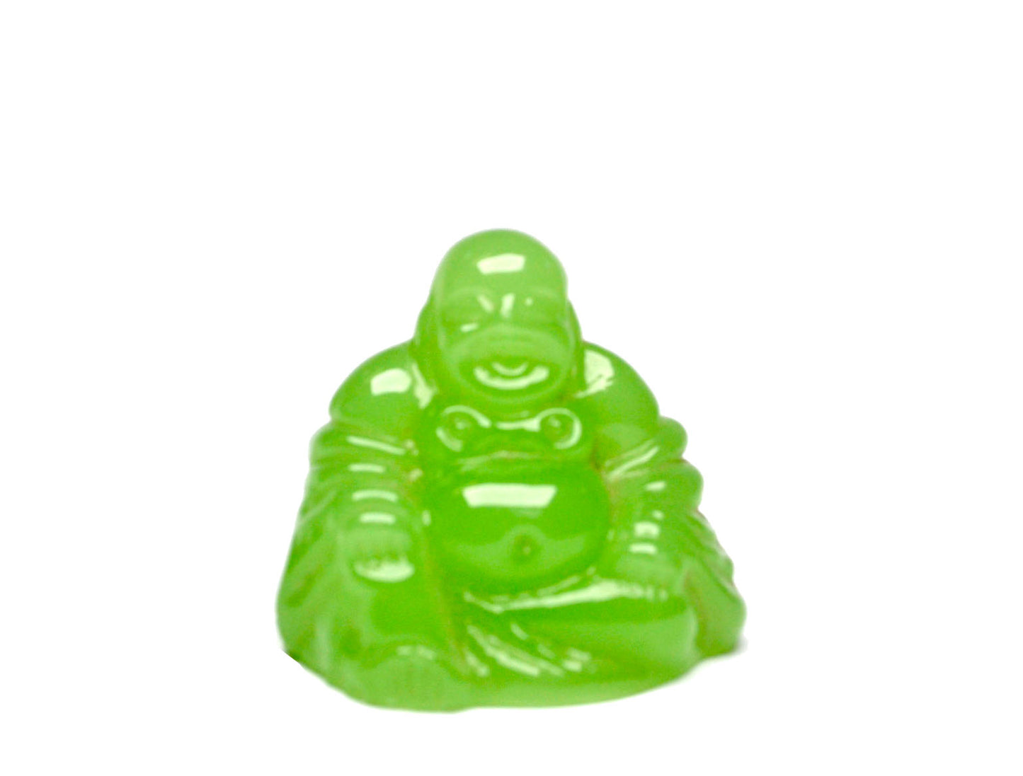 Glücks Buddha grün