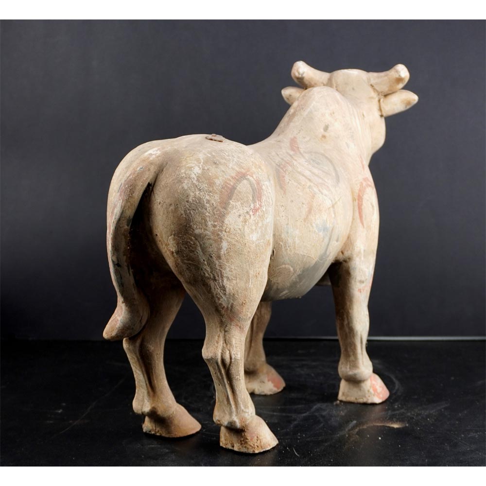Rinde Kuh Figuren Skulpturen Statue Ton